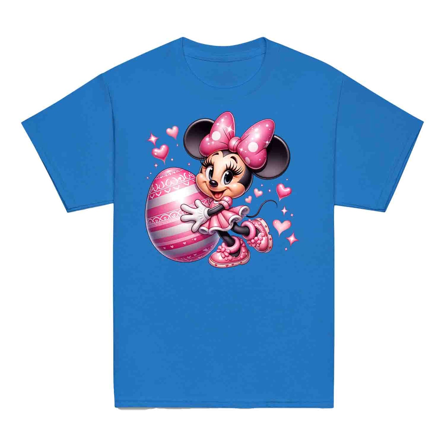 Disney Minnie Mouse Easter Kids T-Shirt | Pink Bow & Festive Egg Kids Jumper | Disney Lovers Hoodie | PRODUCT CODE: DNJKETEPASD