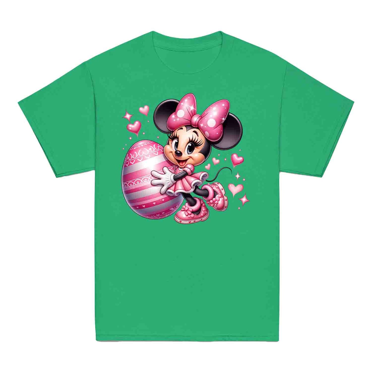 Disney Minnie Mouse Easter Kids T-Shirt | Pink Bow & Festive Egg Kids Jumper | Disney Lovers Hoodie | PRODUCT CODE: DNJKETEPASD