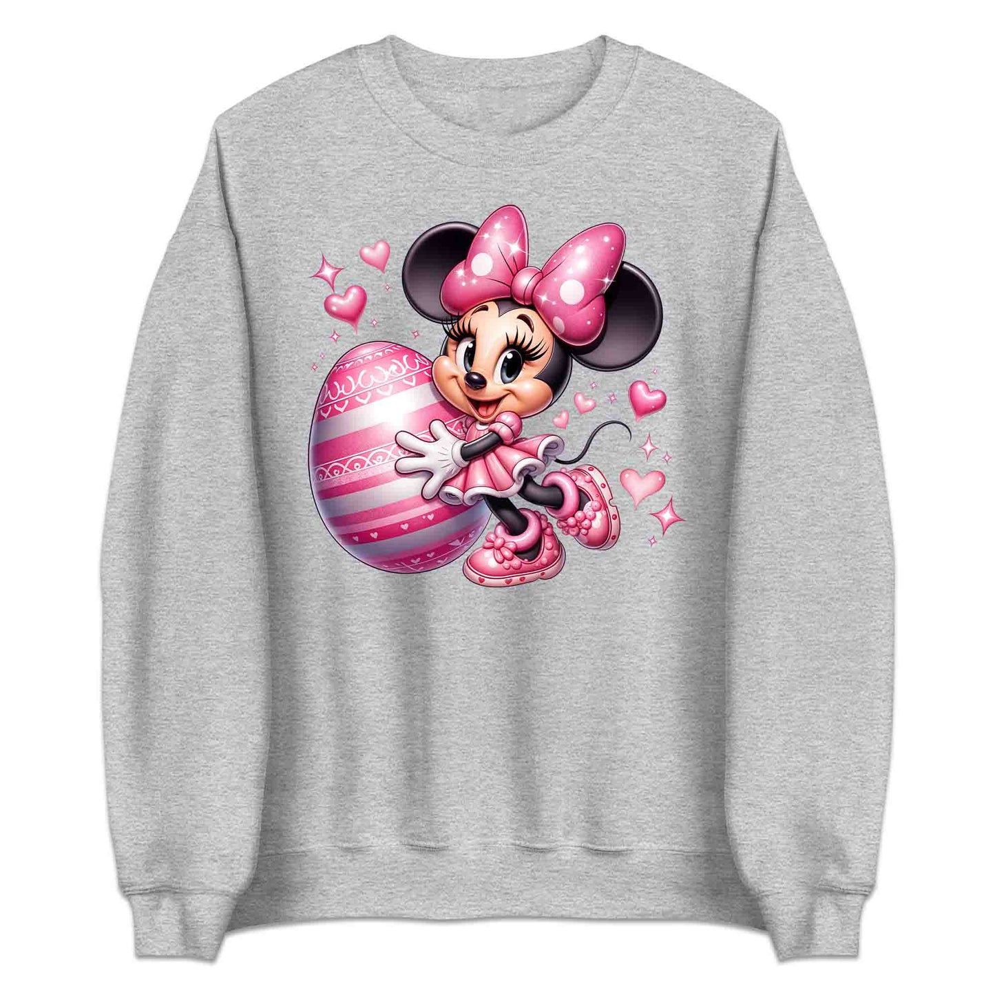 Disney Minnie Mouse Easter T-Shirt | Pink Bow & Festive Egg Jumper | Disney Lovers Hoodie | PRODUCT CODE: DNJKETEPASD