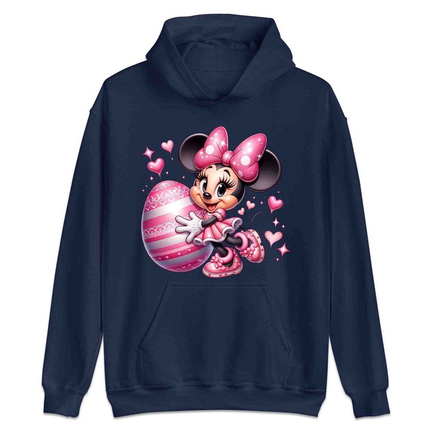 Disney Minnie Mouse Easter T-Shirt | Pink Bow & Festive Egg Jumper | Disney Lovers Hoodie | PRODUCT CODE: DNJKETEPASD