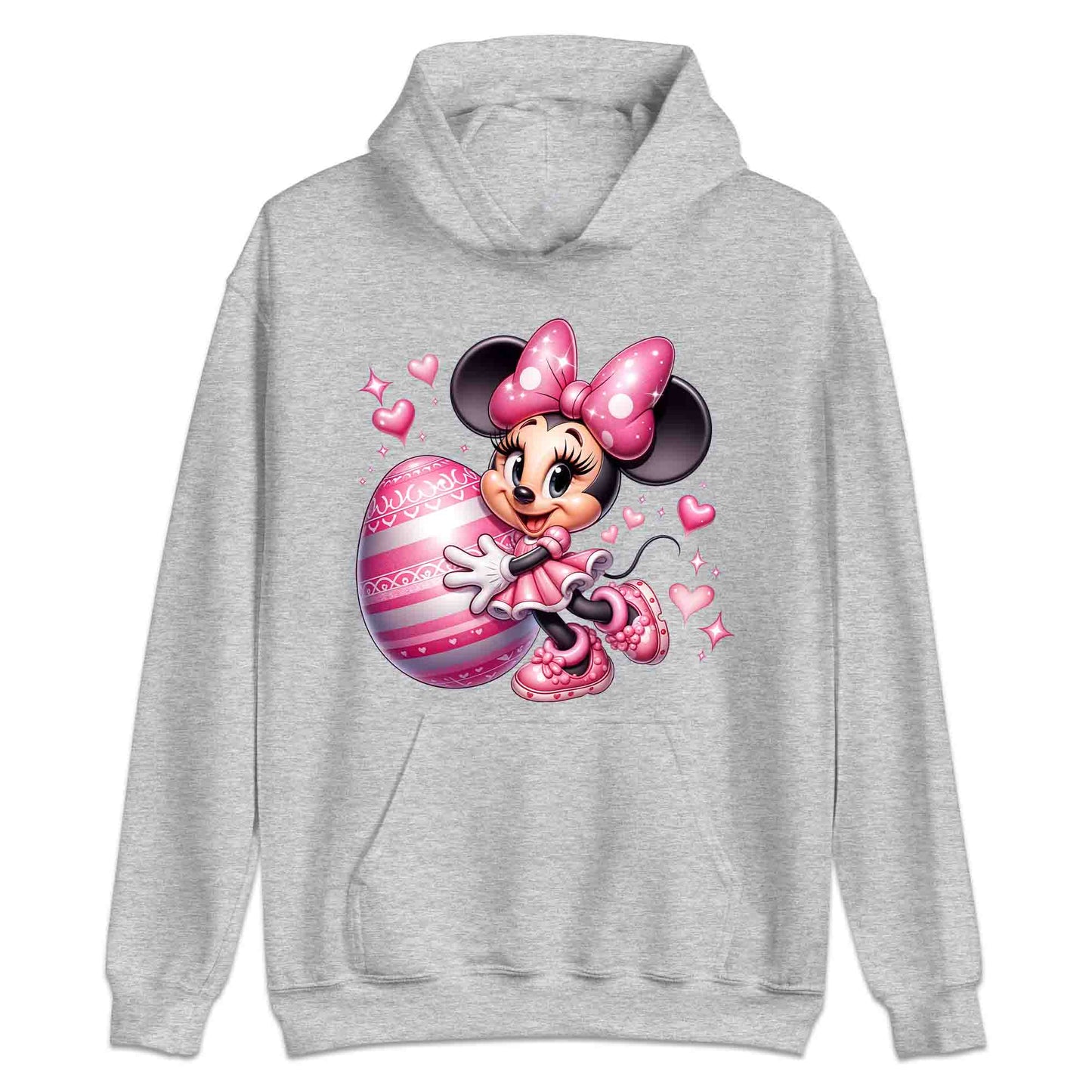 Disney Minnie Mouse Easter T-Shirt | Pink Bow & Festive Egg Jumper | Disney Lovers Hoodie | PRODUCT CODE: DNJKETEPASD