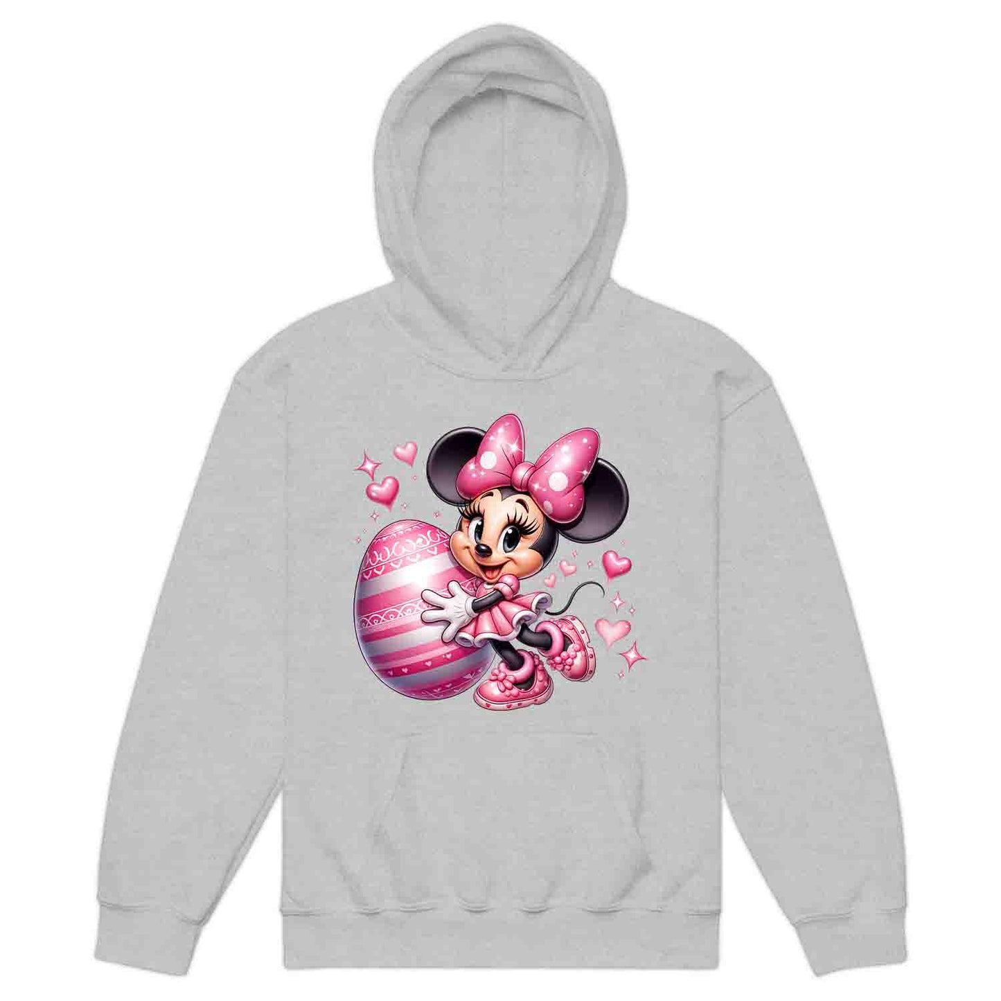 Disney Minnie Mouse Easter Kids T-Shirt | Pink Bow & Festive Egg Kids Jumper | Disney Lovers Hoodie | PRODUCT CODE: DNJKETEPASD