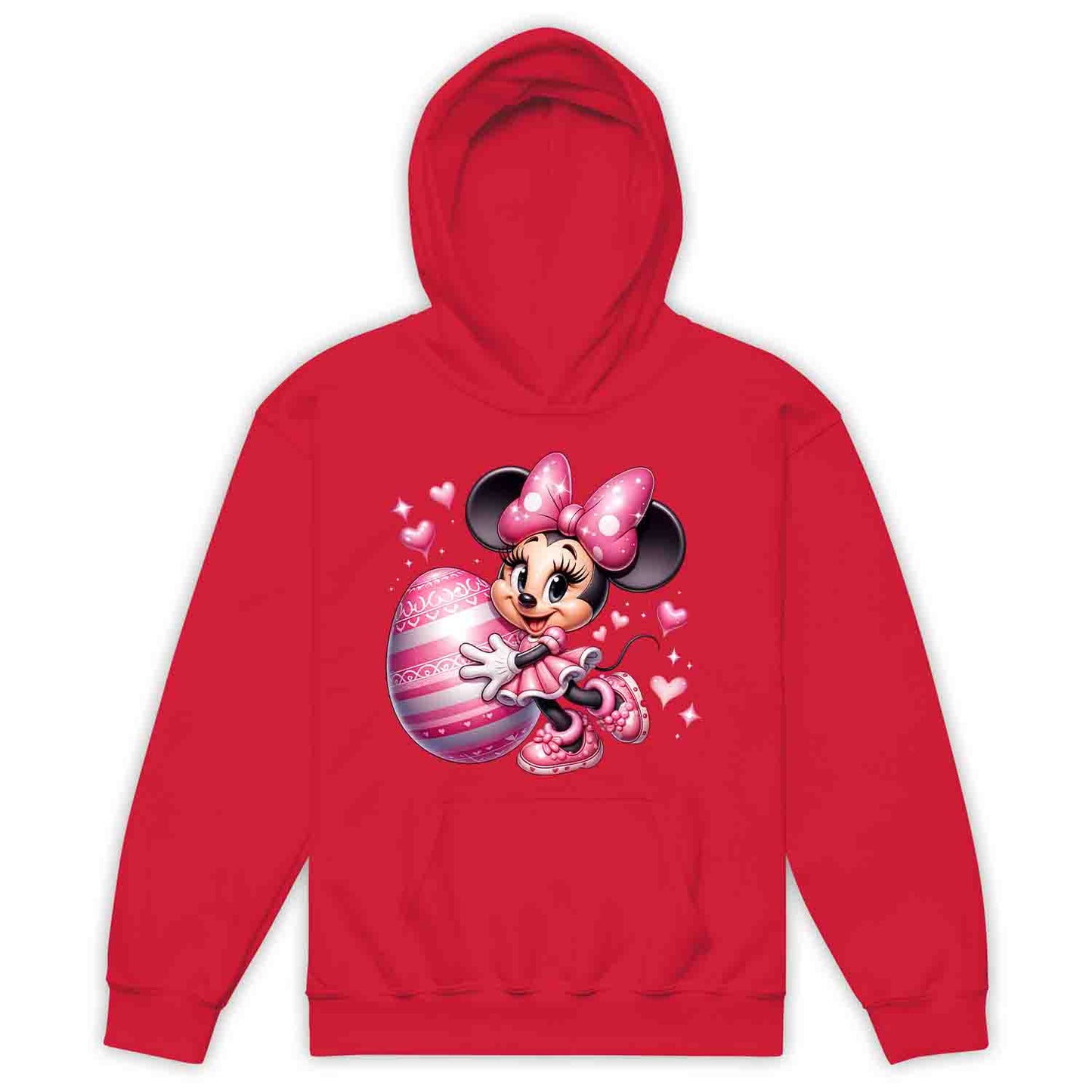 Disney Minnie Mouse Easter Kids T-Shirt | Pink Bow & Festive Egg Kids Jumper | Disney Lovers Hoodie | PRODUCT CODE: DNJKETEPASD