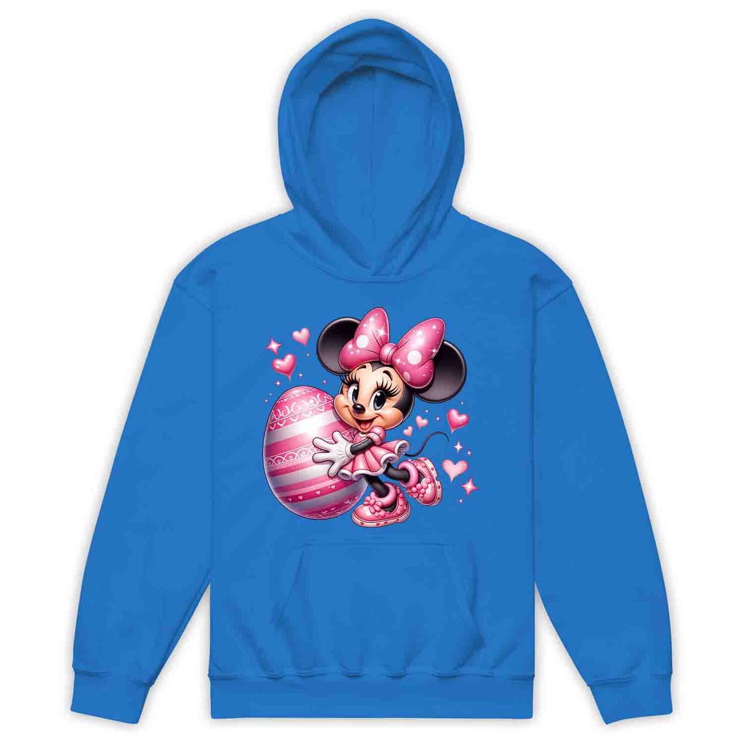Disney Minnie Mouse Easter Kids T-Shirt | Pink Bow & Festive Egg Kids Jumper | Disney Lovers Hoodie | PRODUCT CODE: DNJKETEPASD