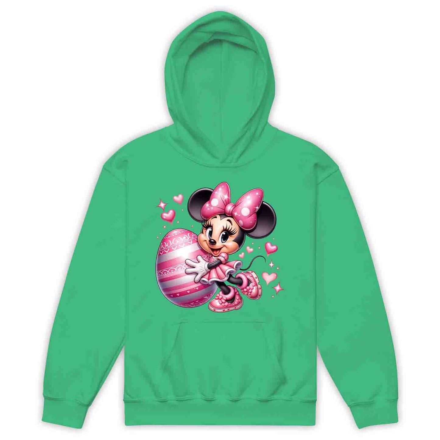 Disney Minnie Mouse Easter Kids T-Shirt | Pink Bow & Festive Egg Kids Jumper | Disney Lovers Hoodie | PRODUCT CODE: DNJKETEPASD