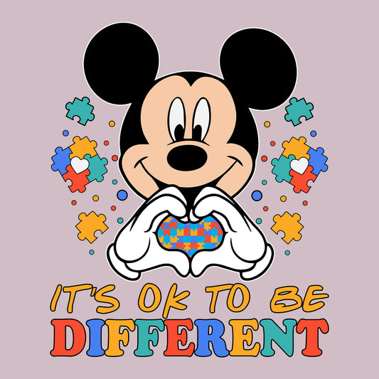 Disney Autism Awareness T-Shirt | Heart Puzzle Piece Jumper | Inclusive Mickey Mouse Hoodie | PRODUCT CODE: DNSYVAHRTPZL