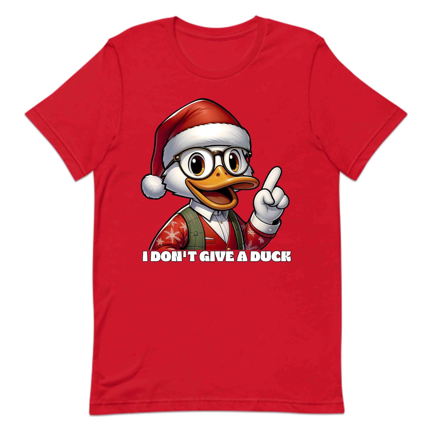 I Don't Give A Duck Hilarious Christmas Duck Sarcastic Xmas | PRODUCT CODE: DNTGVCKHLSR