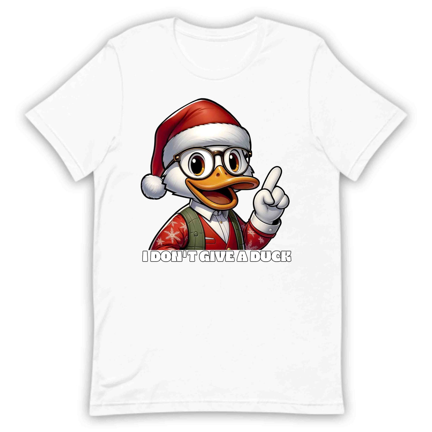 I Don't Give A Duck Hilarious Christmas Duck Sarcastic Xmas | PRODUCT CODE: DNTGVCKHLSR