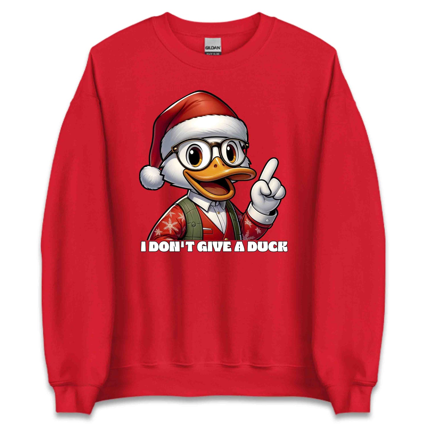 I Don't Give A Duck Hilarious Christmas Duck Sarcastic Xmas | PRODUCT CODE: DNTGVCKHLSR