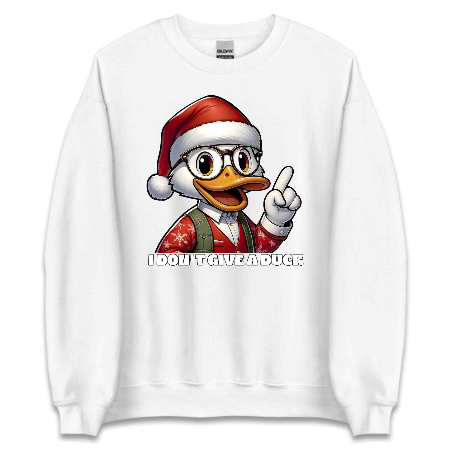 I Don't Give A Duck Hilarious Christmas Duck Sarcastic Xmas | PRODUCT CODE: DNTGVCKHLSR