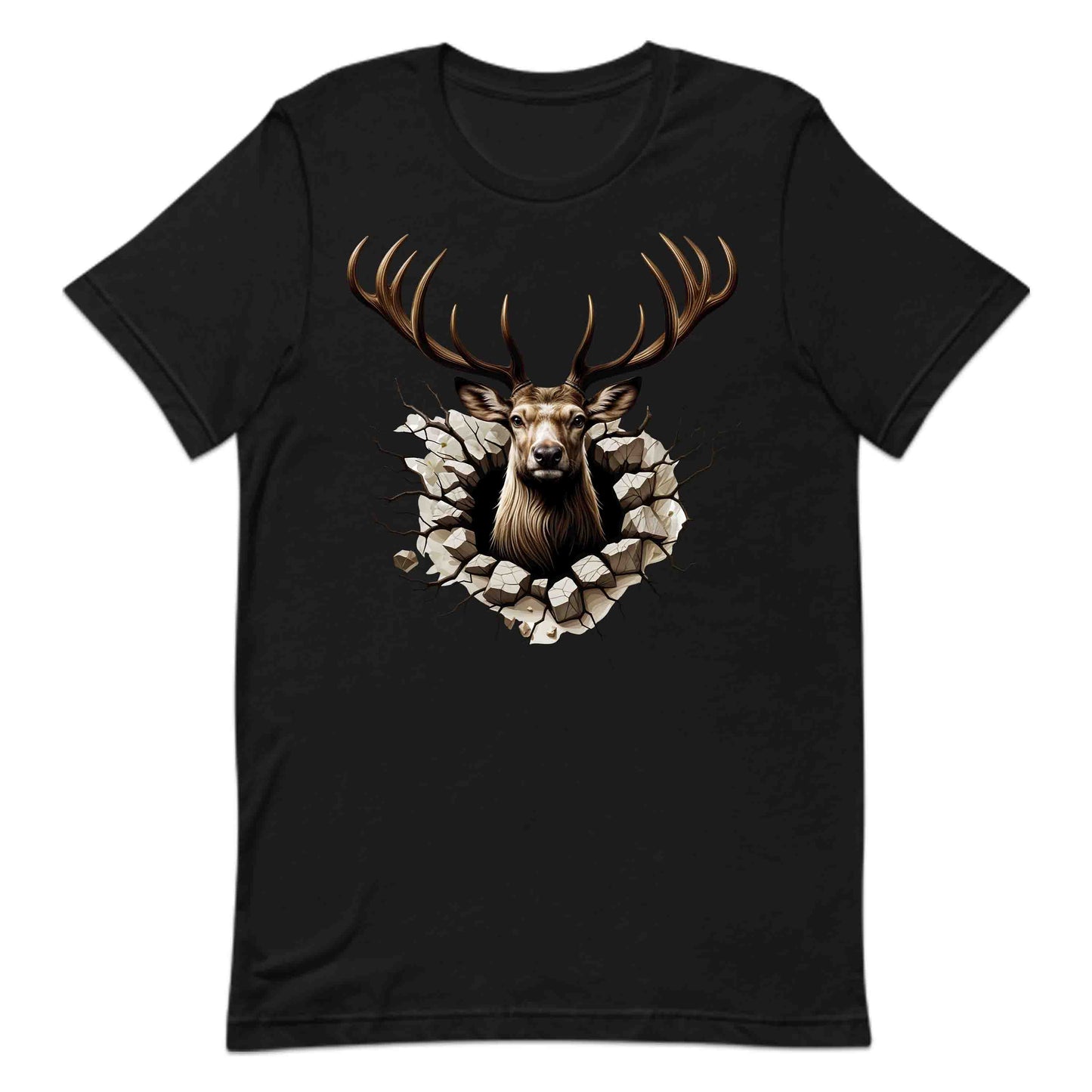Deer Breaking Through Wall 3D Realistic Wild Animal  | PRODUCT CODE: DREMJSTCANLRW
