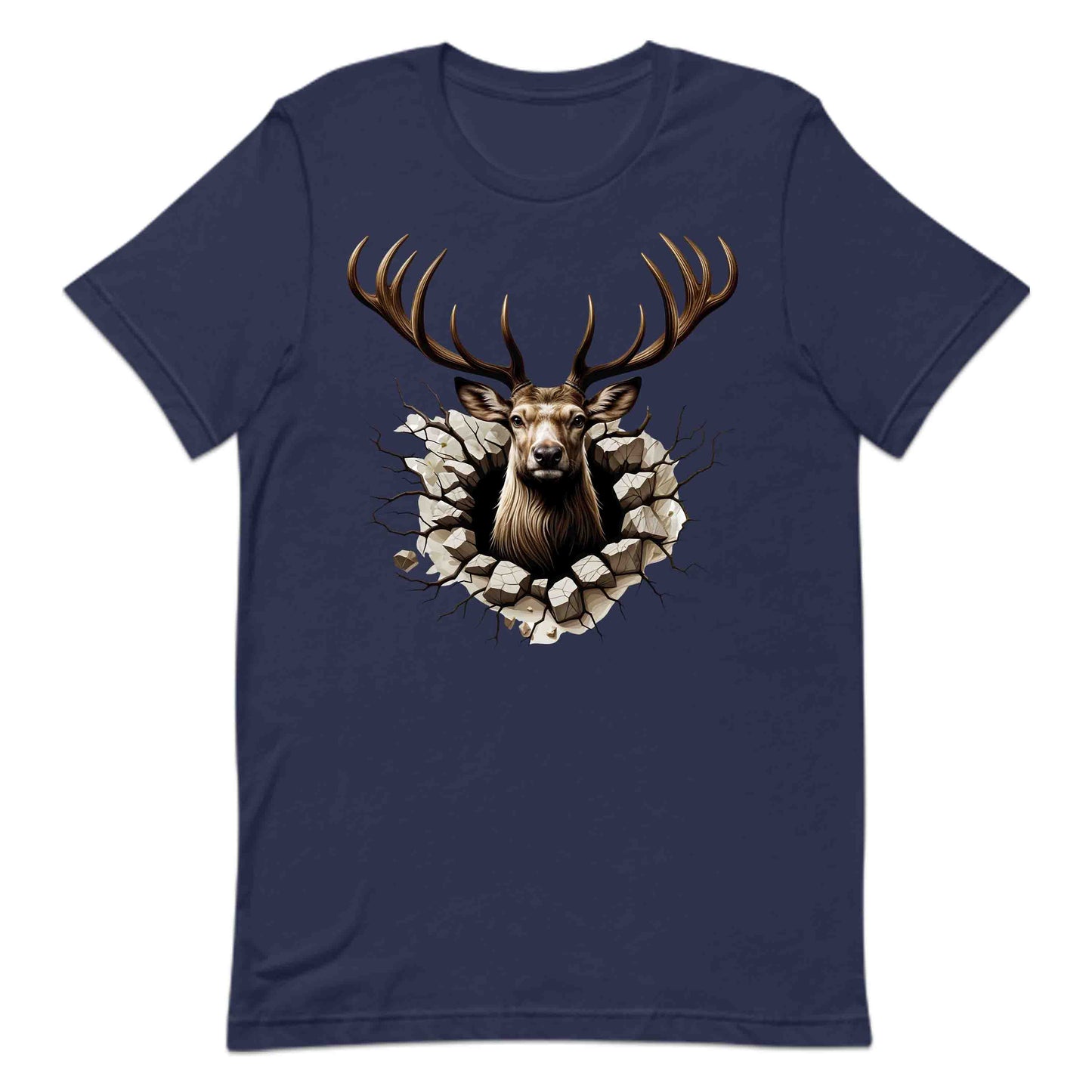 Deer Breaking Through Wall 3D Realistic Wild Animal  | PRODUCT CODE: DREMJSTCANLRW