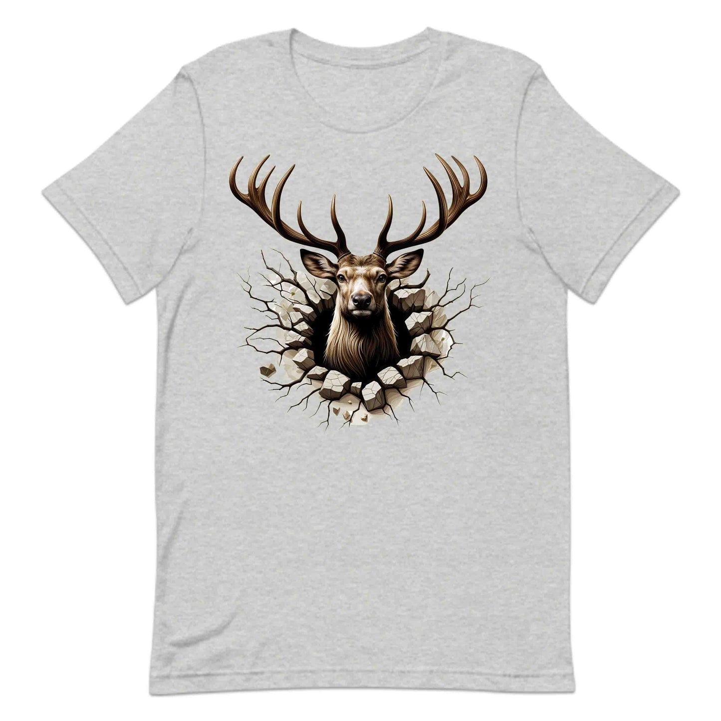 Deer Breaking Through Wall 3D Realistic Wild Animal  | PRODUCT CODE: DREMJSTCANLRW