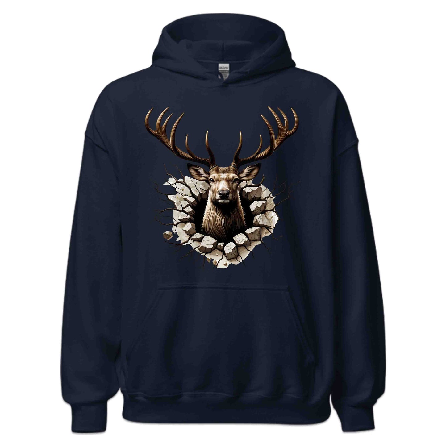 Deer Breaking Through Wall 3D Realistic Wild Animal  | PRODUCT CODE: DREMJSTCANLRW