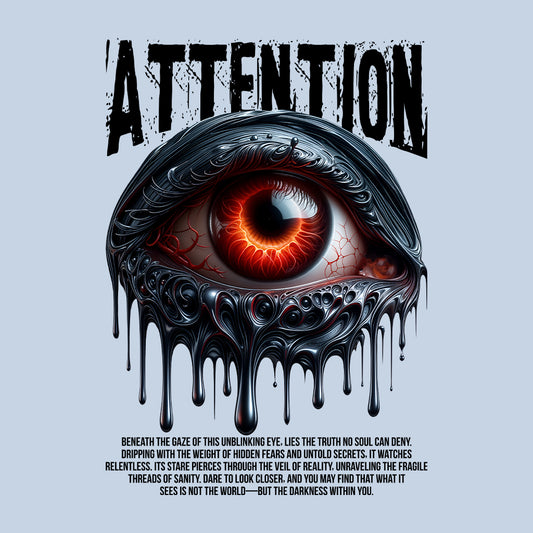 Dripping Eye Gothic Horror Aesthetic Creepy Psychological | PRODUCT CODE: DRPNGEYGOTC