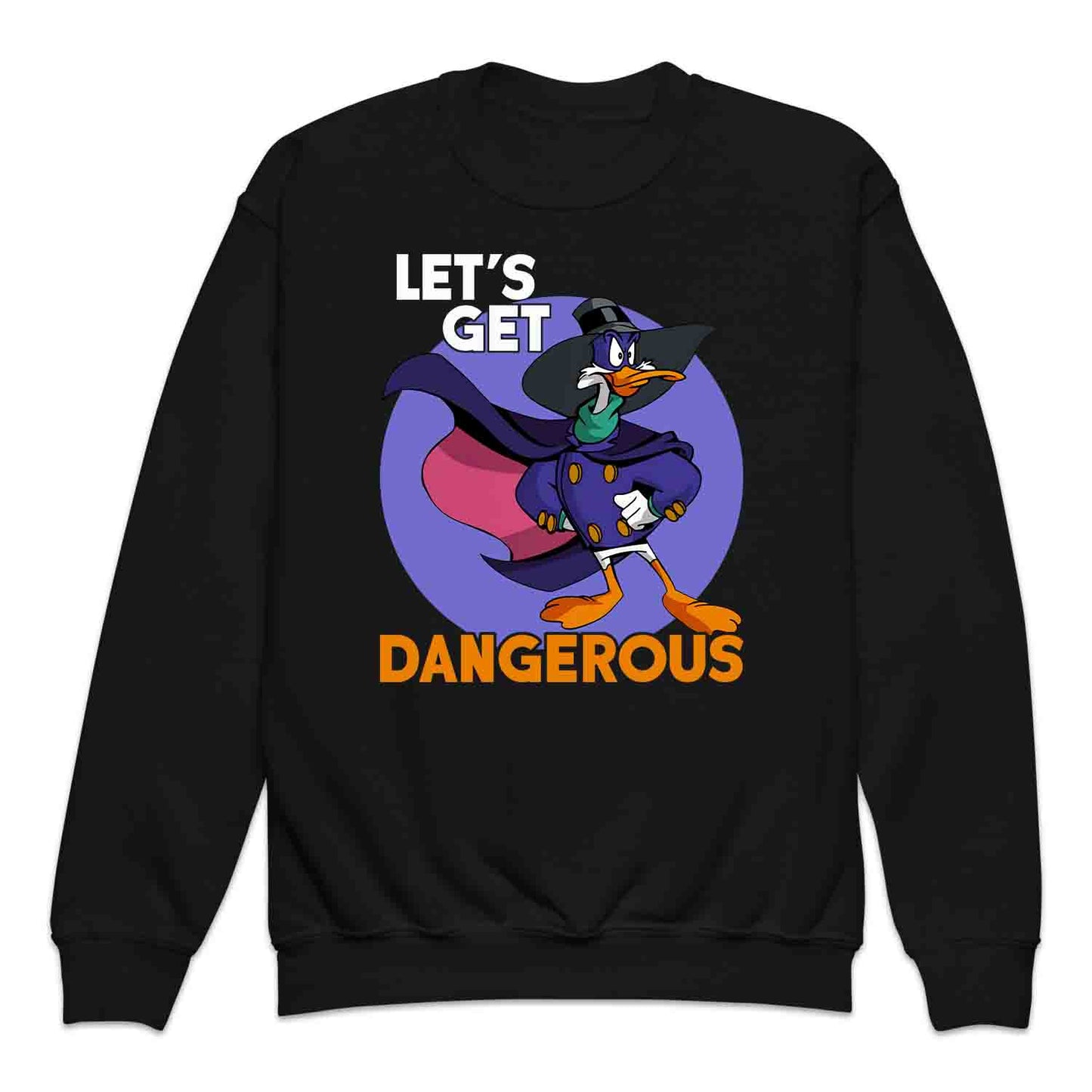 Darkwing Duck Kids T-Shirt, Jumper & Hoodie – Let’s Get Dangerous with Classic 90s Disney Cartoon Superhero Style | PRODUCT CODE: DSNMBEWA