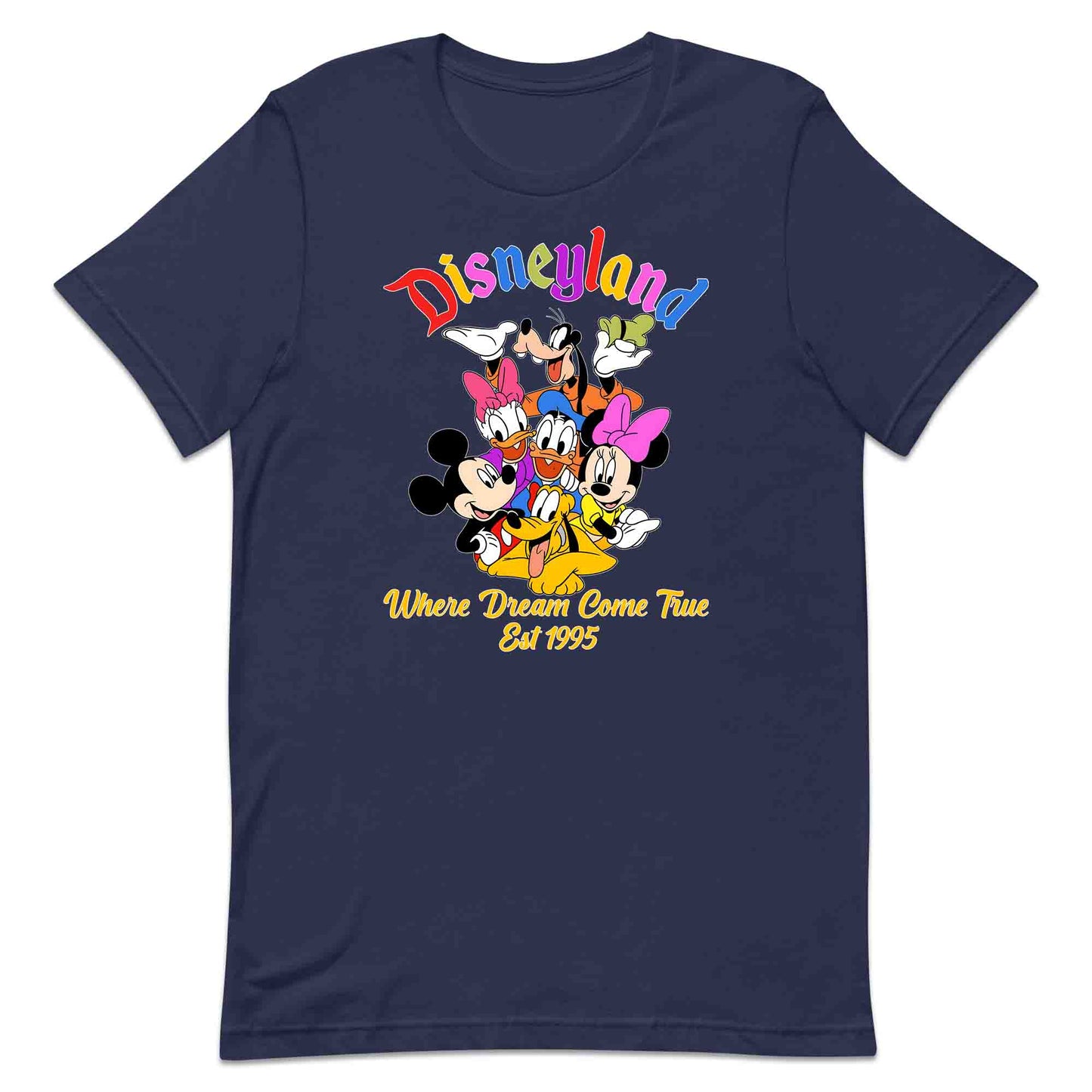 Disneyland 1995 T-Shirt | Mickey & Friends Jumper | Disney Cartoons Hoodie | PRODUCT CODE: DSNTMGNTFV