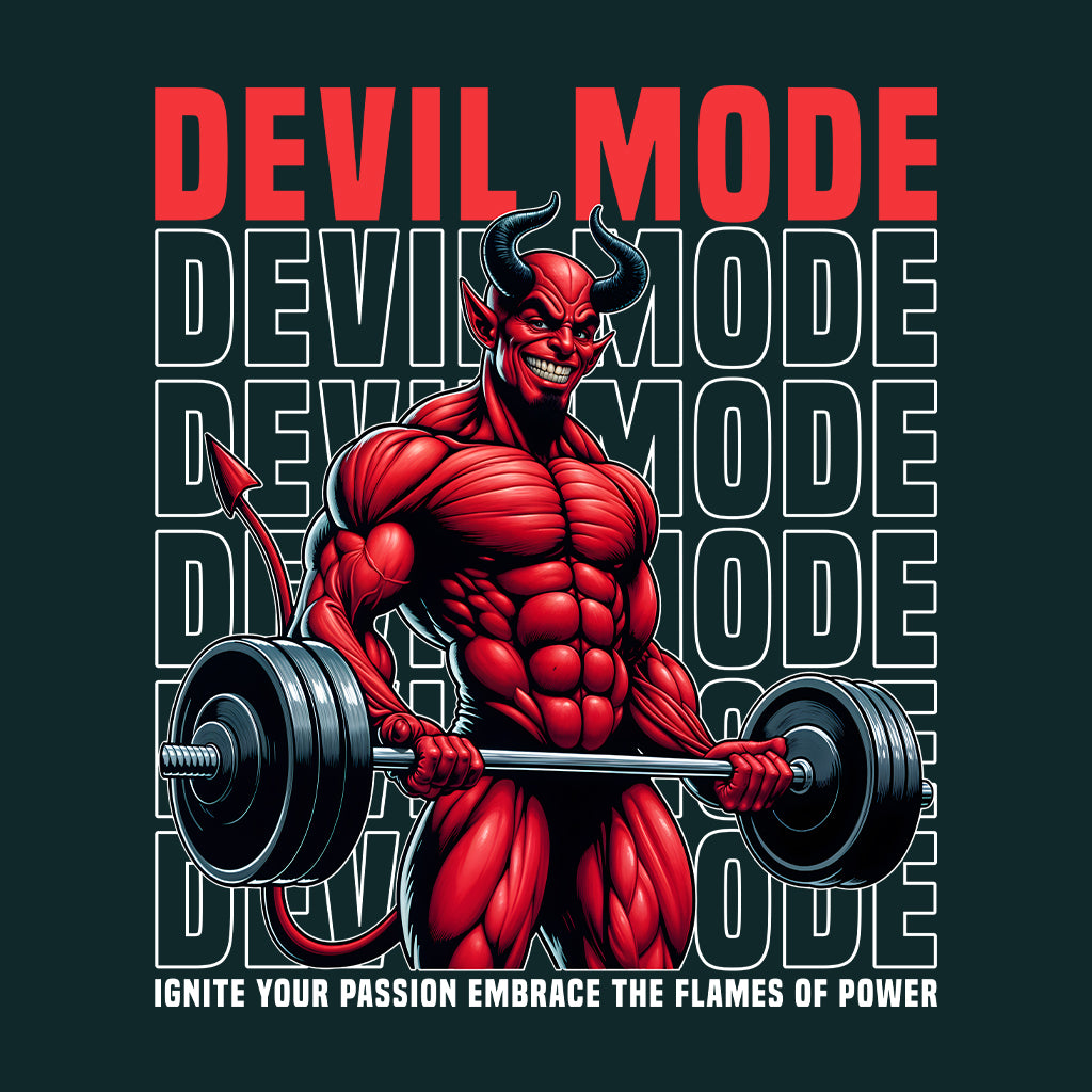 Devil Mode Badass Gym Hardcore Workouts | PRODUCT CODE: DVLMDOBDSGYH