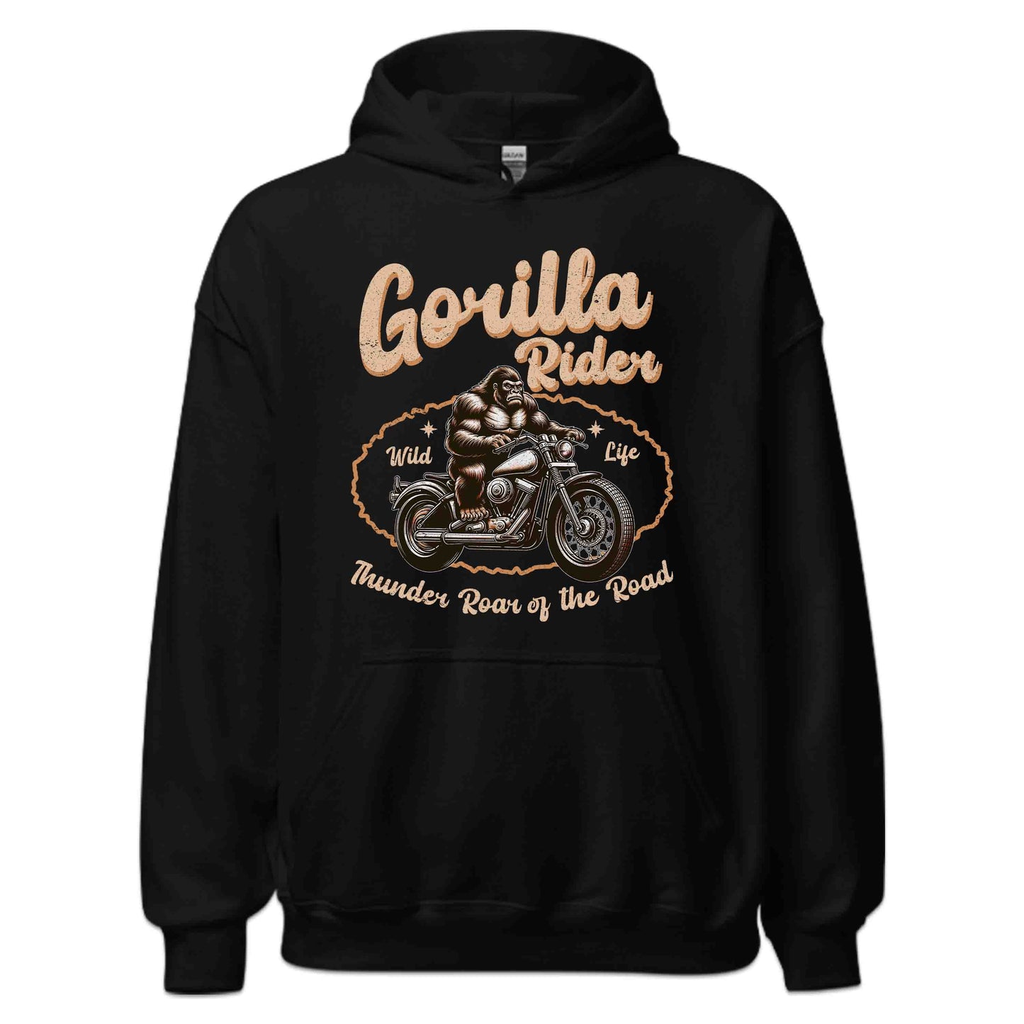 Epic Gorilla Biker Wild Animal Motorcycle Adventurous Gorilla Rider | PRODUCT CODE: EBJAHBPOANTCH