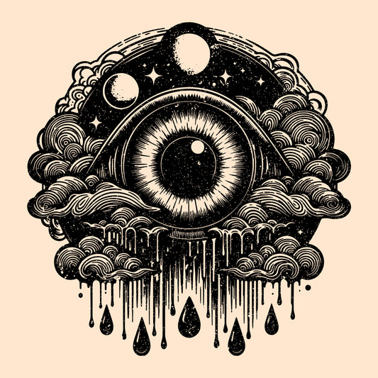 Weirdcore Eyeball Dark Pastel Goth | PRODUCT CODE: EBLAWRDIE