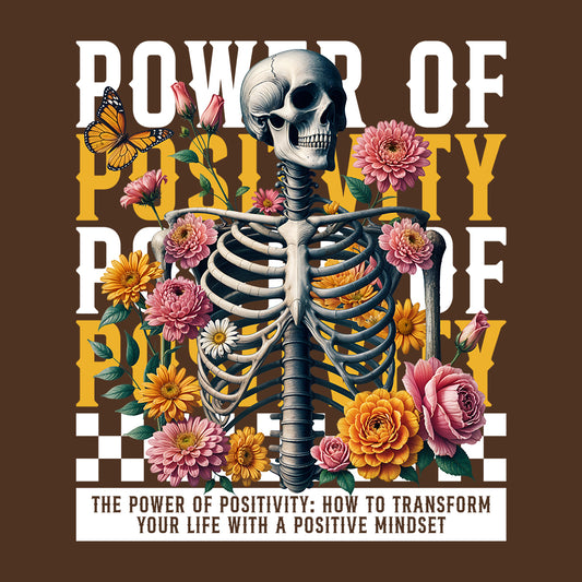Empowered Skeleton Floral Power of Positivity Blooming Flowers | PRODUCT CODE: EPMWDSKLNFLO
