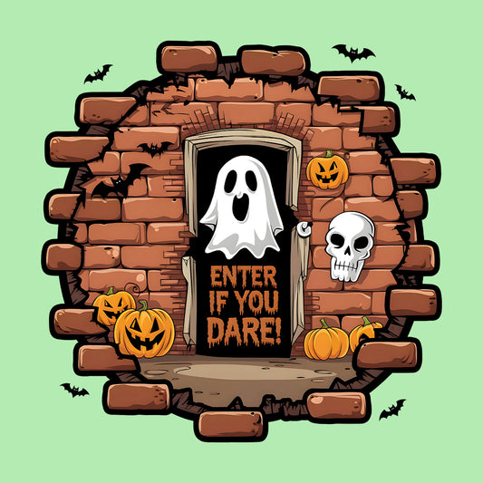 Enter If You Dare T-Shirt, Haunted House Sweatshirt, Spooky Ghost Hoodie | PRODUCT CODE: ETNADSJKT