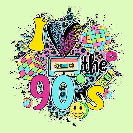 I Love The 90s Vintage Nostalgia | PRODUCT CODE: EVOLITNSTVR