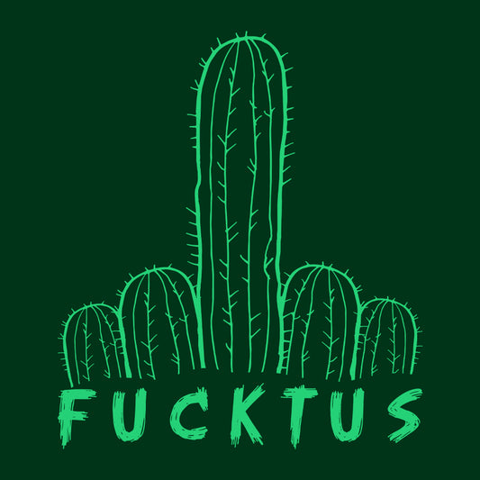 Fucktus Funny Middle Finger Cactus Sarcastic Plant Lover | PRODUCT CODE: FCTNYMDLC