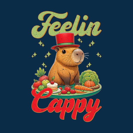 Feelin Cappy Christmas Capybara Xmas Rodent | PRODUCT CODE: FLENCPYHRMAS