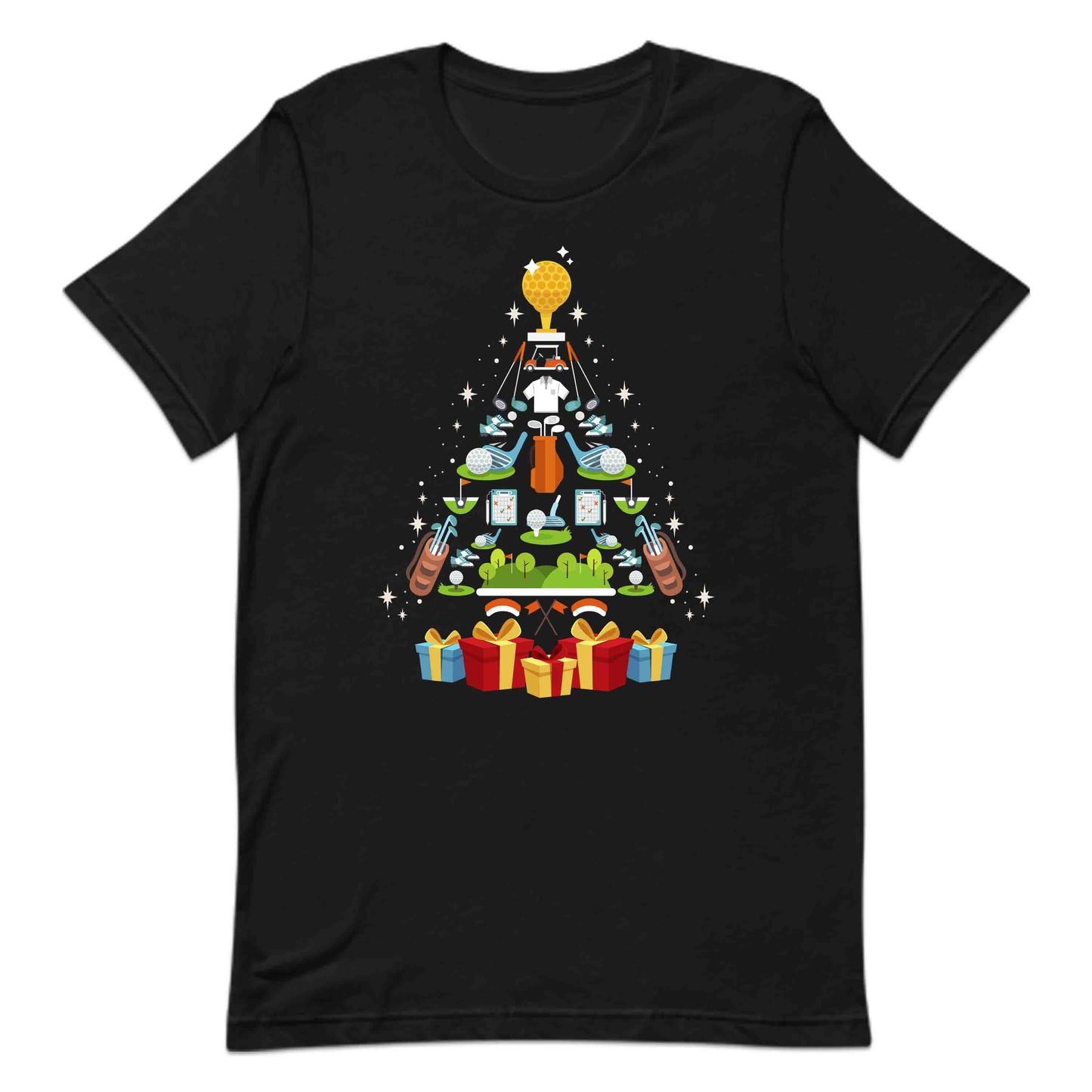 Golf Christmas Tree Festive Xmas Sports Holiday Golfing | PRODUCT CODE: FLGOCHTRXME