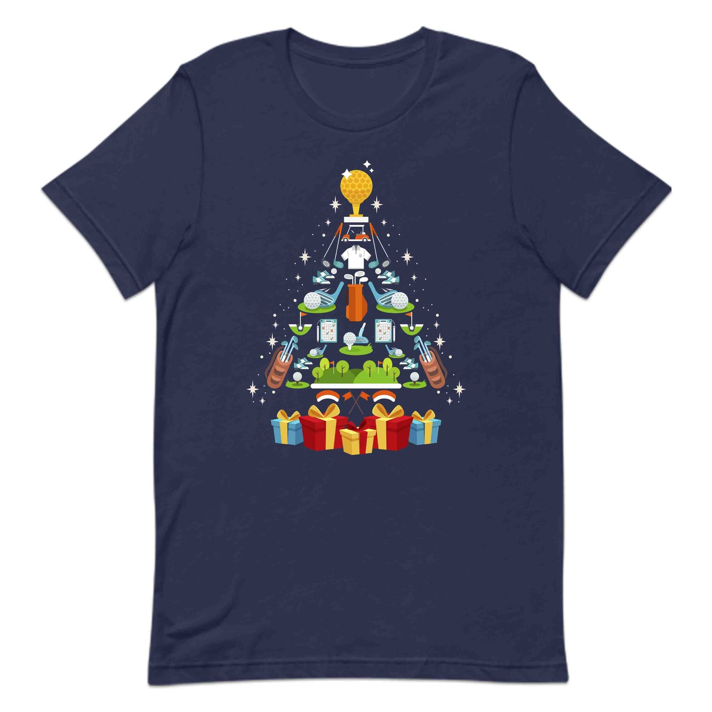 Golf Christmas Tree Festive Xmas Sports Holiday Golfing | PRODUCT CODE: FLGOCHTRXME