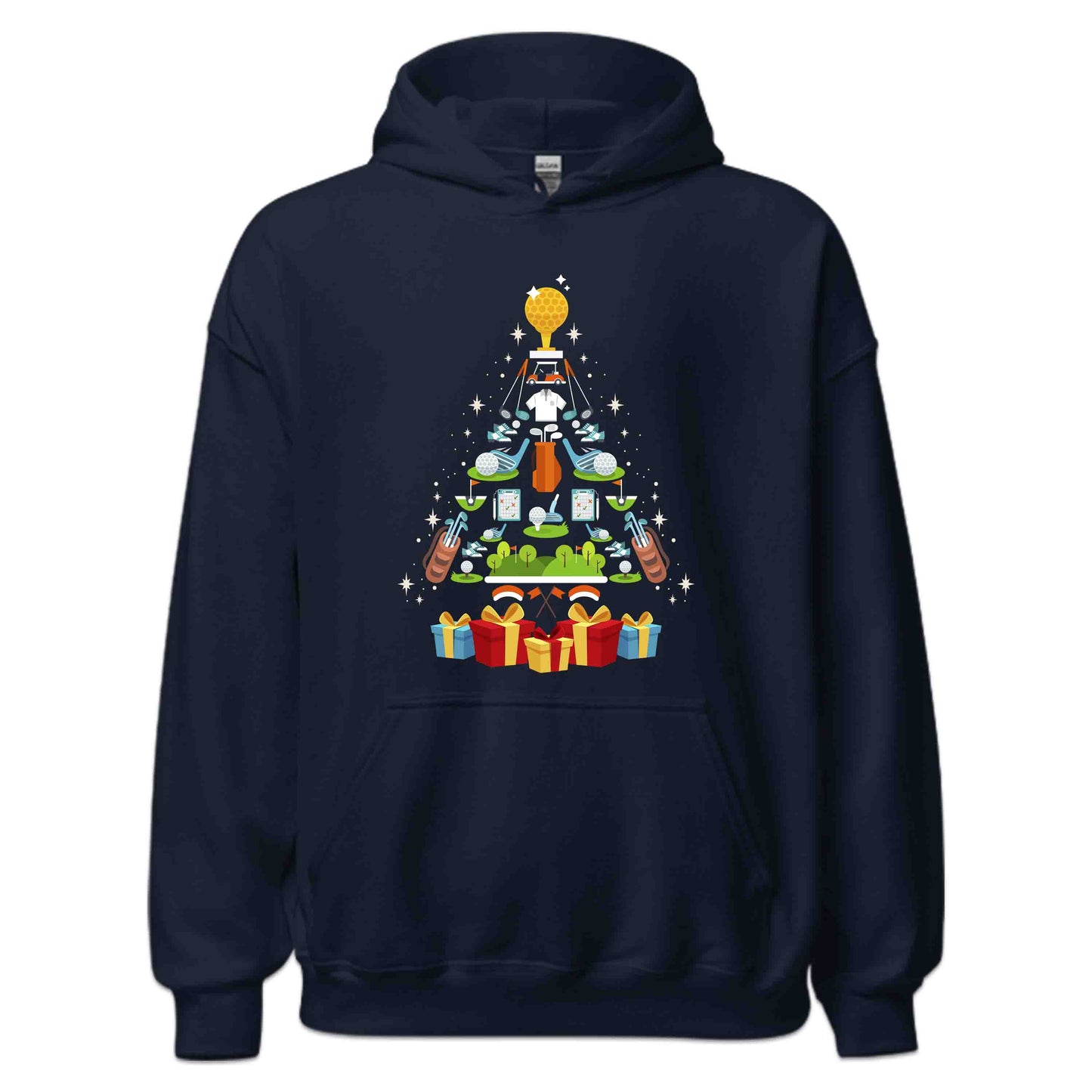 Golf Christmas Tree Festive Xmas Sports Holiday Golfing | PRODUCT CODE: FLGOCHTRXME