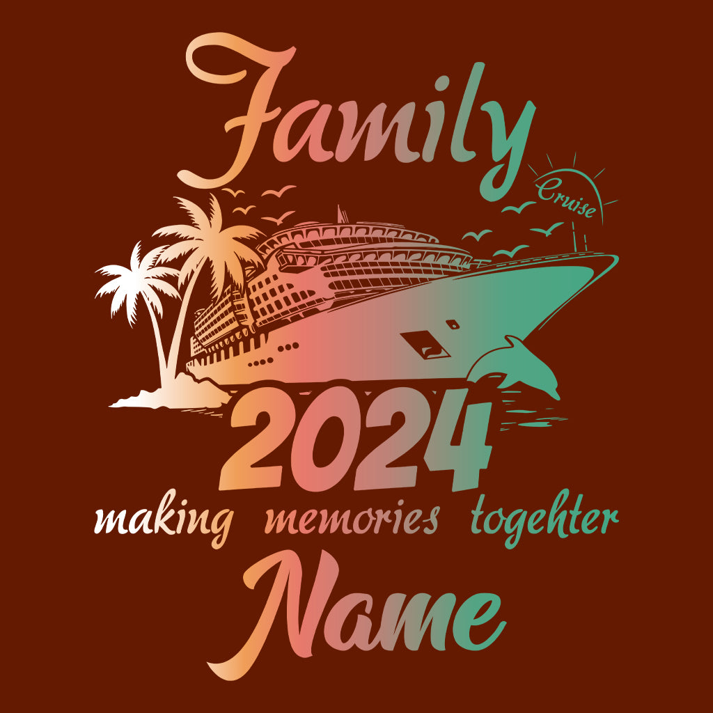 Personalised Family Cruise 2024 Making Memories Together | PRODUCT CODE: FMLYCRSIP