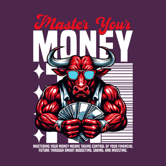 Finance Bull Budget Enthusiasts Financial Freedom Lovers | PRODUCT CODE: FNCBLUDGTEW