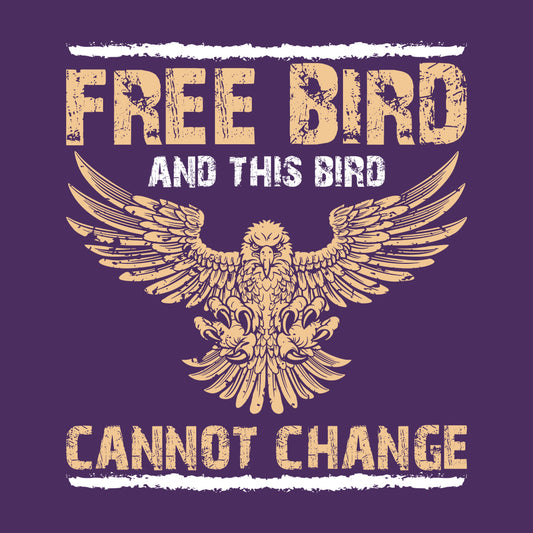 This Bird Cannot Change Retro Music Old School Band | PRODUCT CODE: FRBIDBNTOL