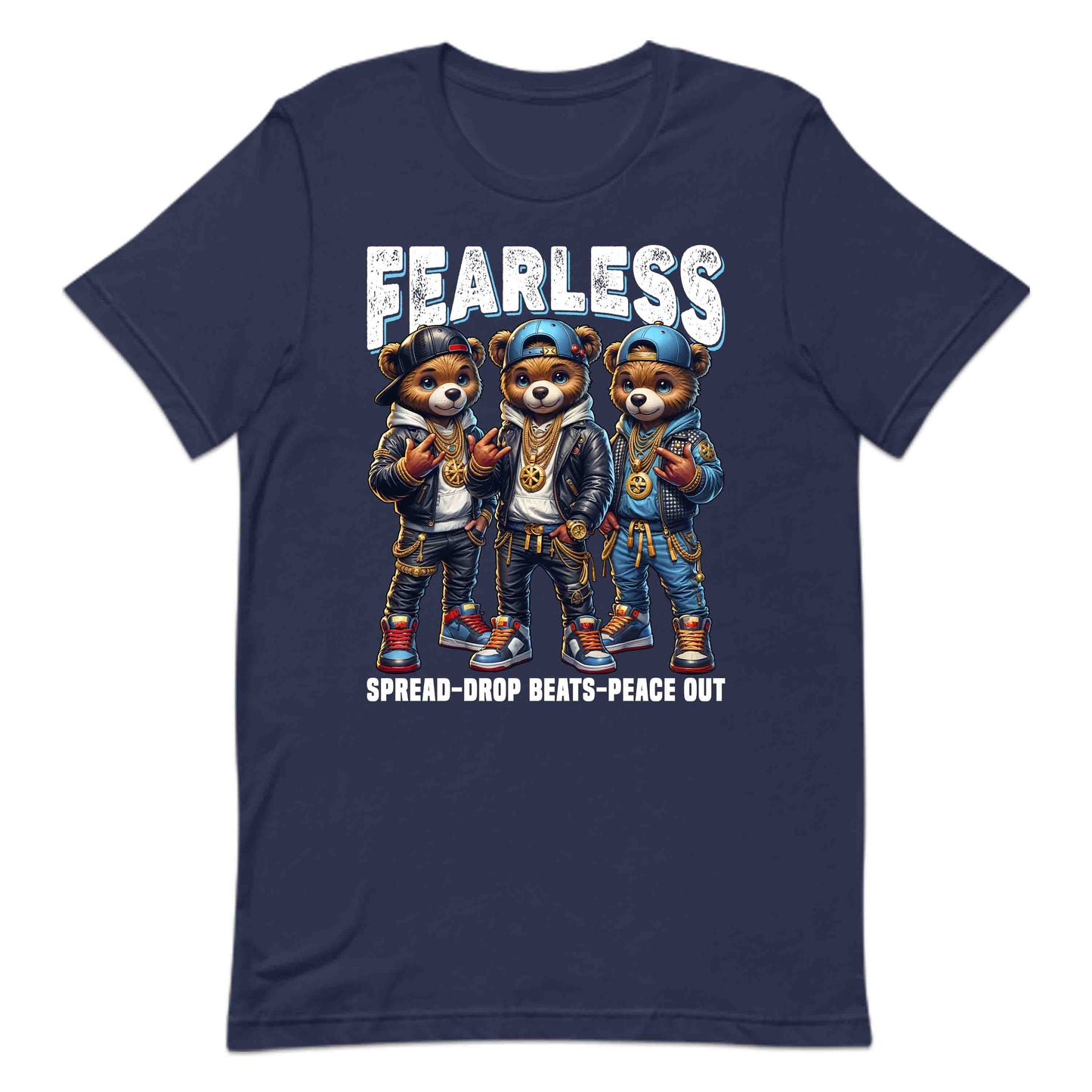 Fearless Hip-Hop Teddy Bears Hip-Hop Inspired Street Fashion Enthusiasts | PRODUCT CODE: FRLSEHPOTYDB