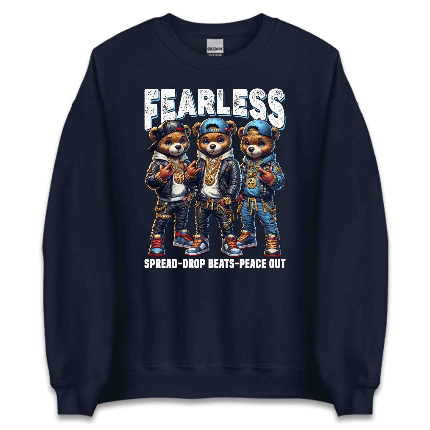 Fearless Hip-Hop Teddy Bears Hip-Hop Inspired Street Fashion Enthusiasts | PRODUCT CODE: FRLSEHPOTYDB