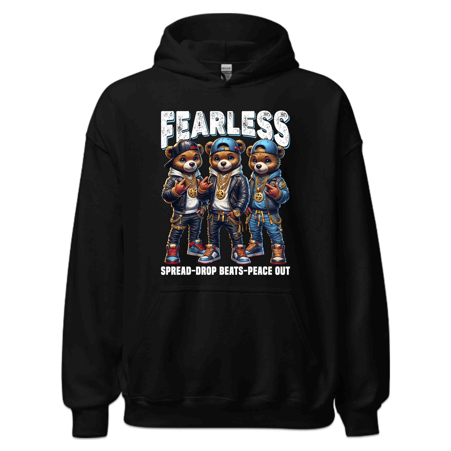 Fearless Hip-Hop Teddy Bears Hip-Hop Inspired Street Fashion Enthusiasts | PRODUCT CODE: FRLSEHPOTYDB