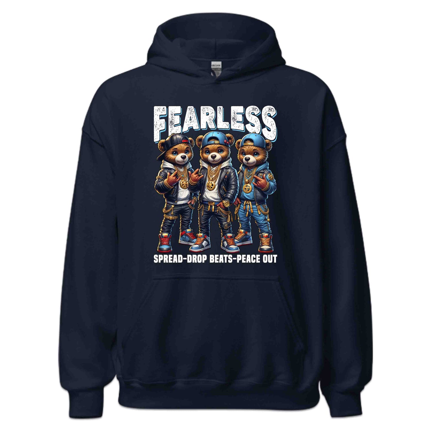 Fearless Hip-Hop Teddy Bears Hip-Hop Inspired Street Fashion Enthusiasts | PRODUCT CODE: FRLSEHPOTYDB