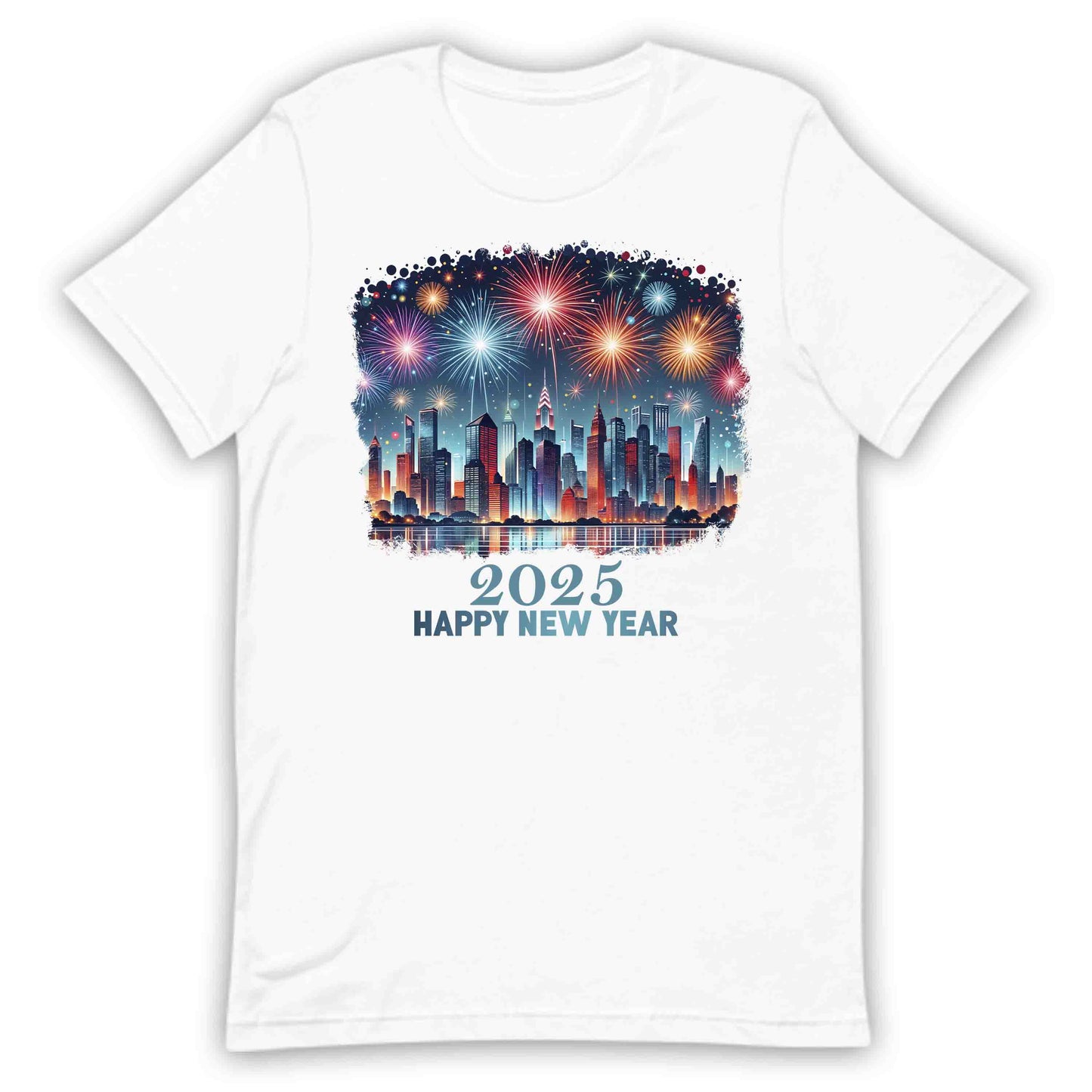 2025 Fireworks and Cityscape Happy New Year | PRODUCT CODE: FRWKSCYTPETWN