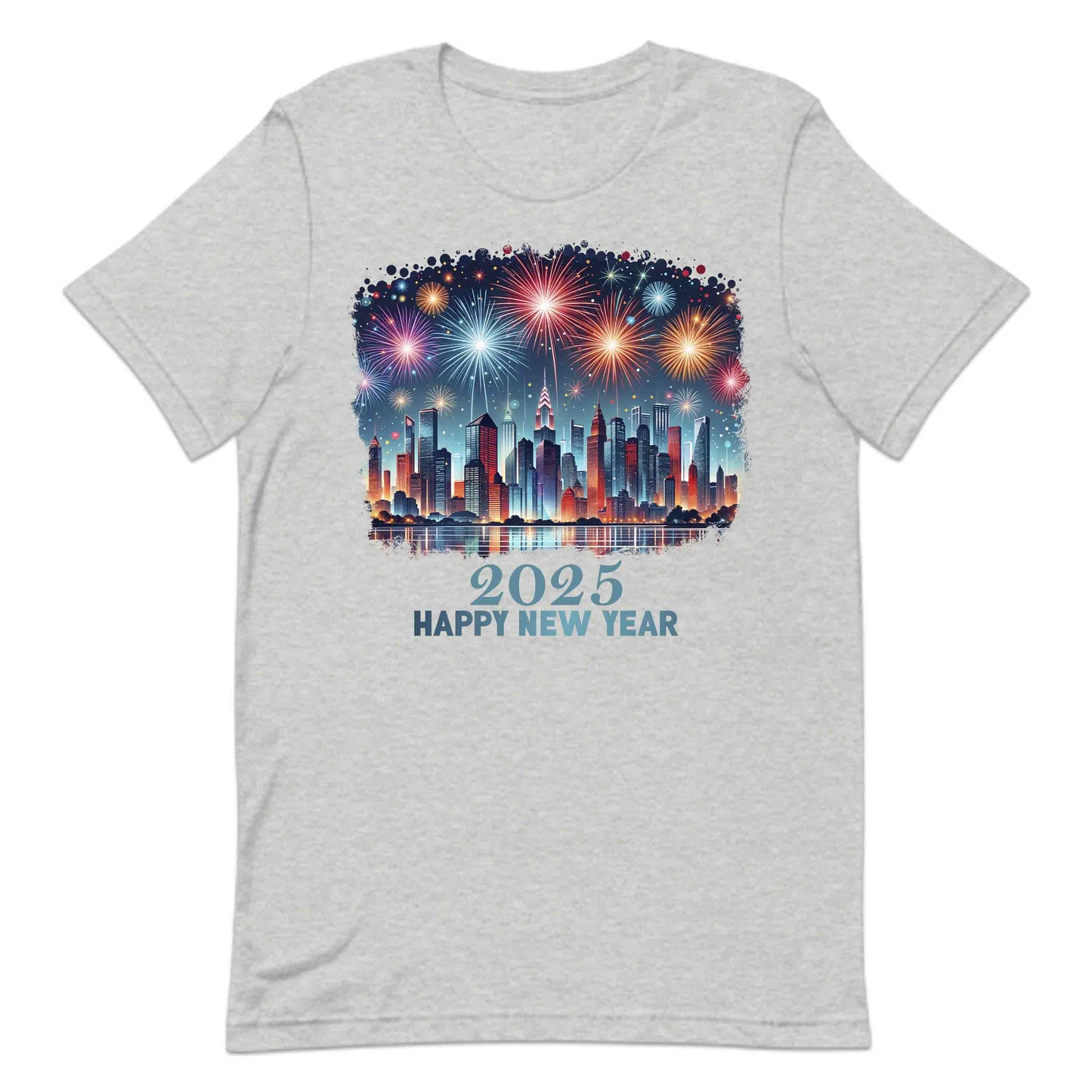 2025 Fireworks and Cityscape Happy New Year | PRODUCT CODE: FRWKSCYTPETWN