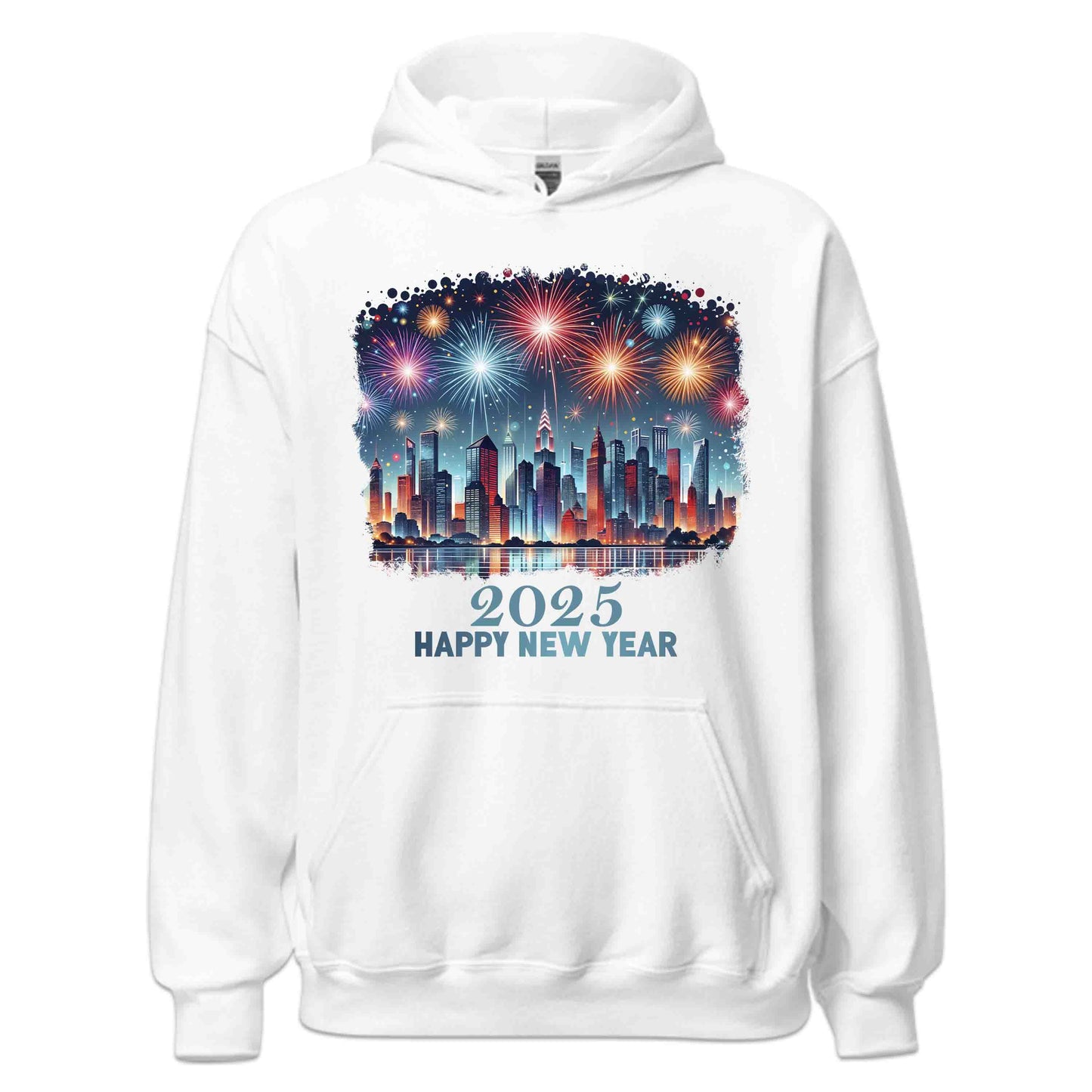 2025 Fireworks and Cityscape Happy New Year | PRODUCT CODE: FRWKSCYTPETWN