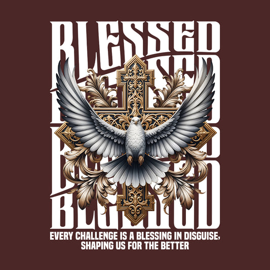 Faithful Dove & Ornate Cross Inspirational Christian | PRODUCT CODE: FTHDVOANDRTE