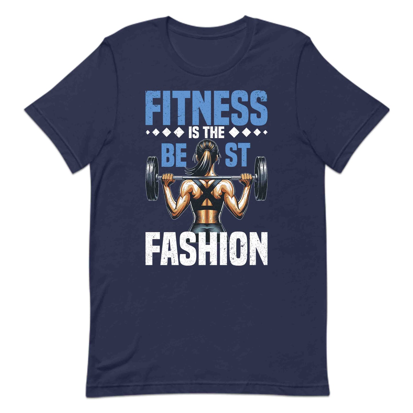 Fitness Is The Best Fashion Gym Exercise | PRODUCT CODE: FTNHBEJEXCRW