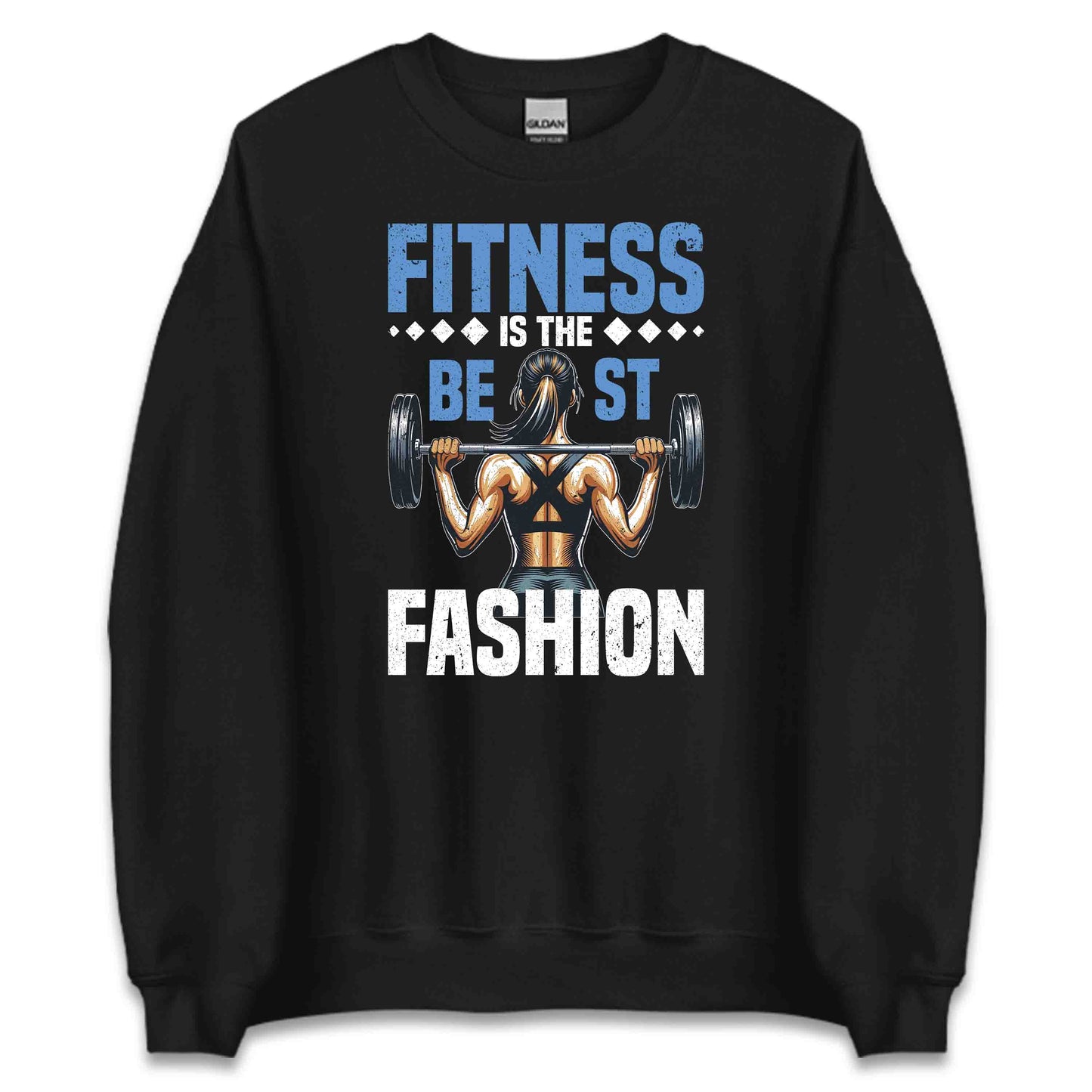 Fitness Is The Best Fashion Gym Exercise | PRODUCT CODE: FTNHBEJEXCRW