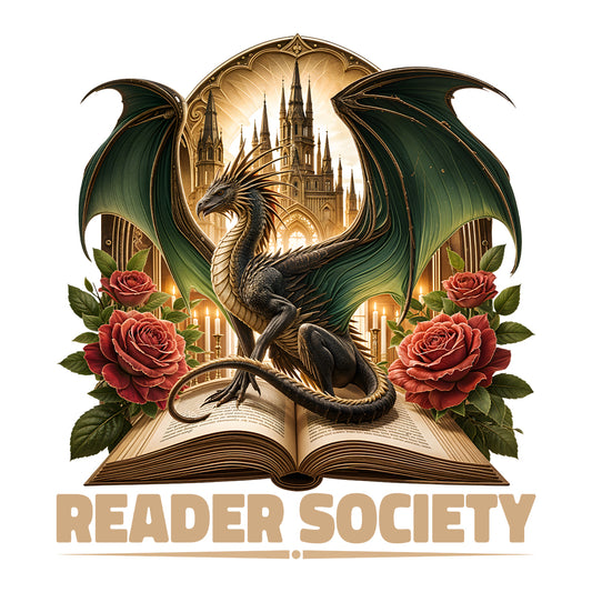 Fantasy Dragon Reading Gothic Bookish Reader Society Book Lover Dark Academia Reader | PRODUCT CODE: FTSYDRGNORES