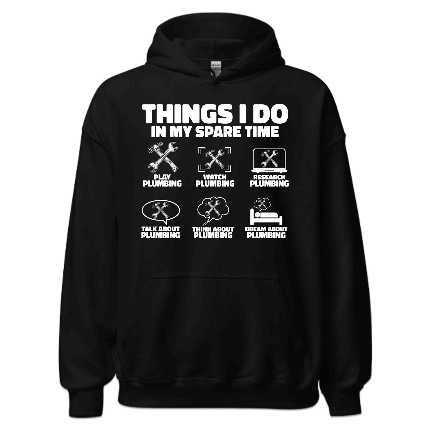 Funny Plumber Things I Do in My Spare Time Handyman & Pipefitters | PRODUCT CODE: FYNPLUBRMTH