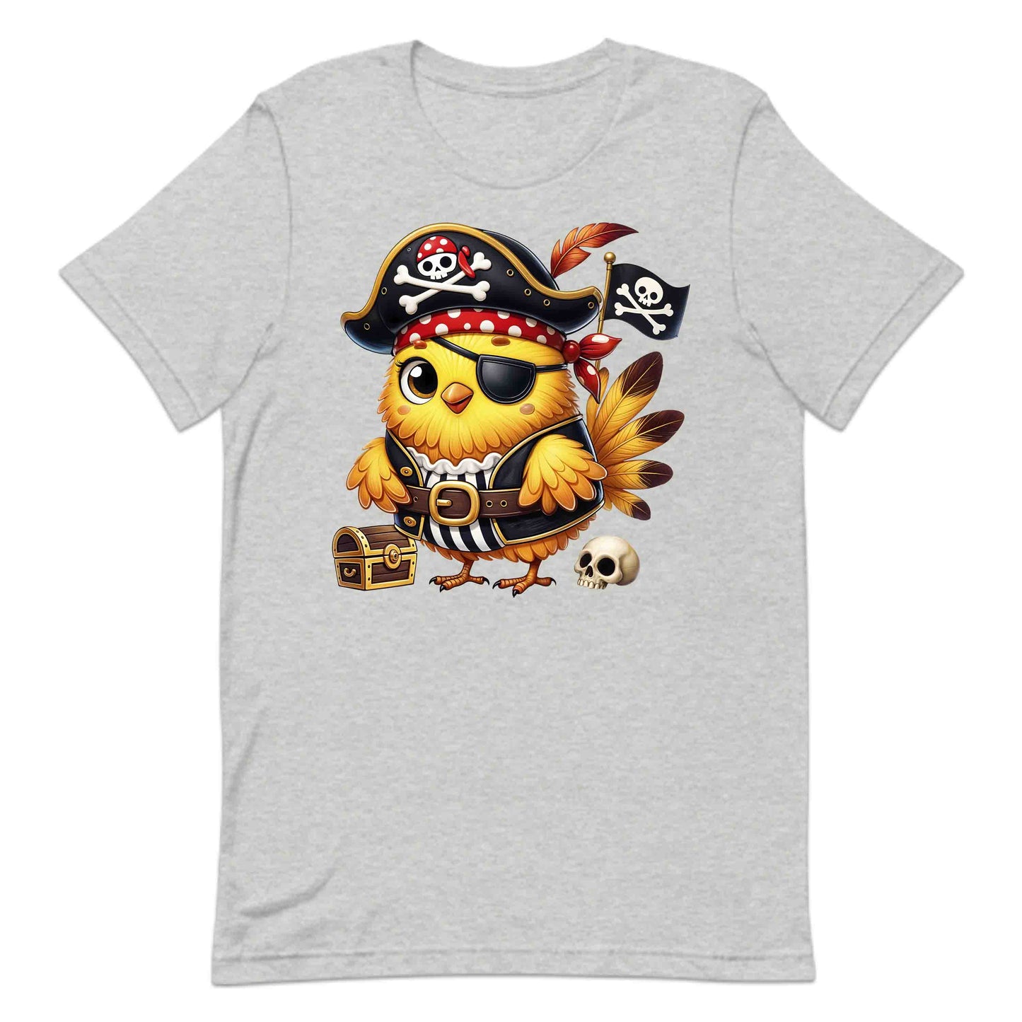 Funny Pirate Chicken Cute Chick Captain Nautical Adventure | PRODUCT CODE: FYNPRTCHUADV