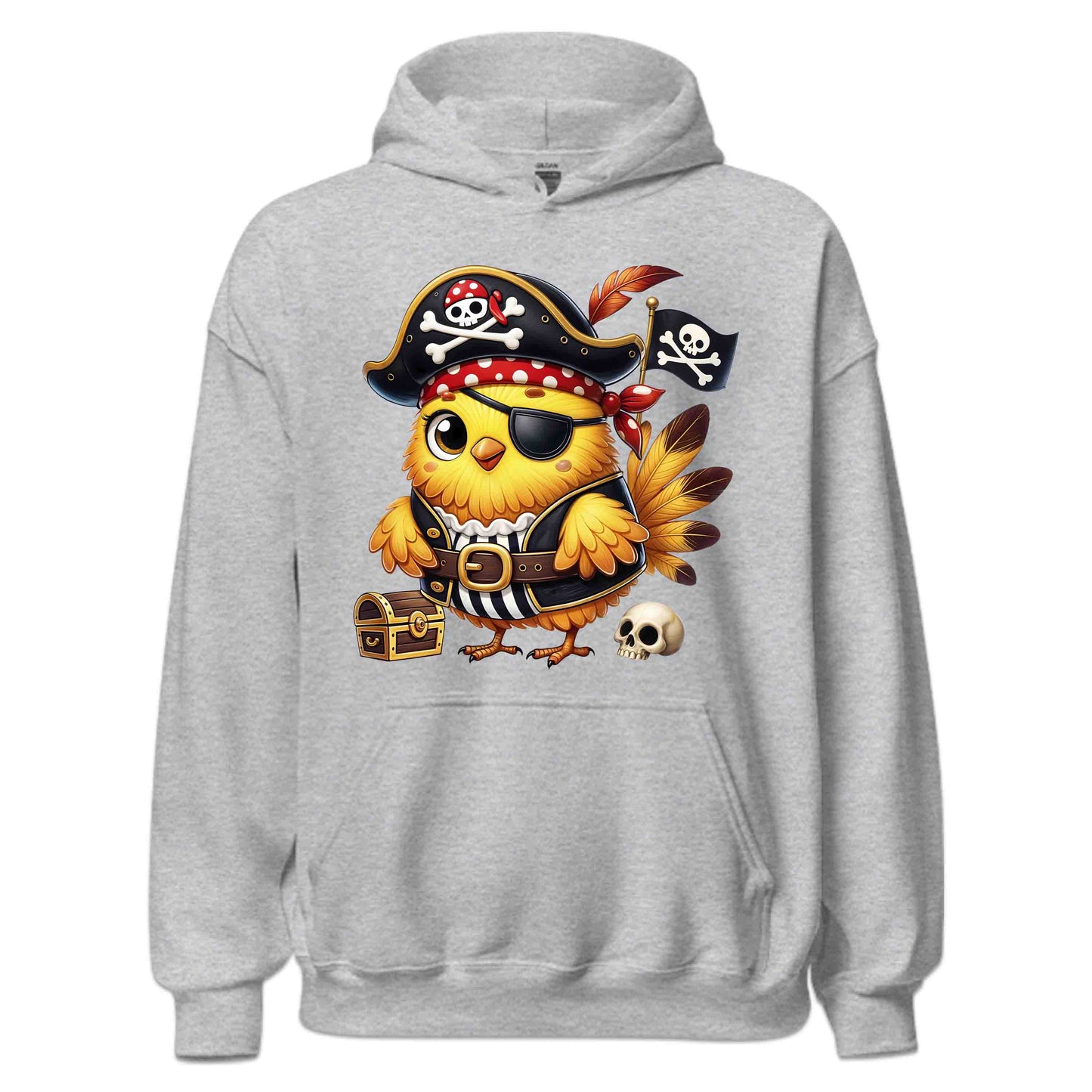 Funny Pirate Chicken Cute Chick Captain Nautical Adventure | PRODUCT CODE: FYNPRTCHUADV