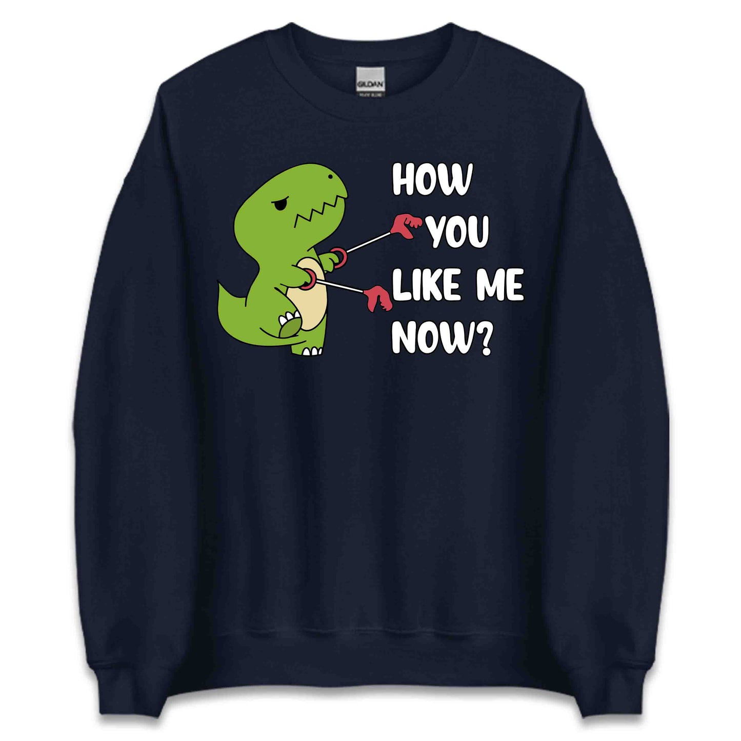T-Rex with Claw Grabbers T-Shirt | Dino Pun Hoodie | Jurassic Humor Sweatshirt | PRODUCT CODE: FYNSTEJXEROA